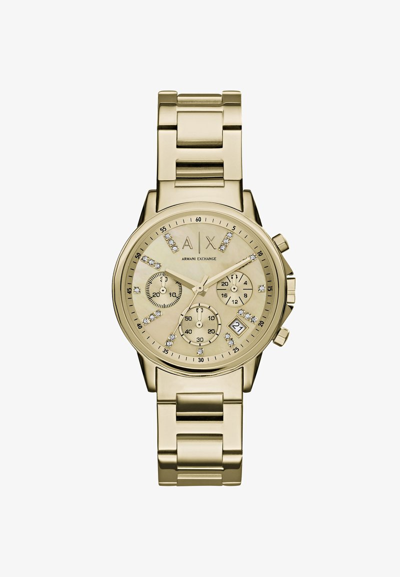 Armani Exchange Chronograph watch - gold-coloured