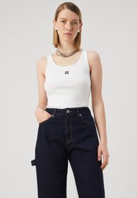 HUGO GETARA B - Wide leg - navy