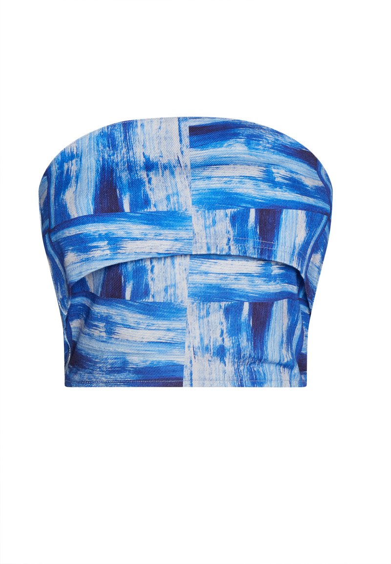 HOSBJERG IBEN ALEXA CUFF - Débardeur - blue stroke
