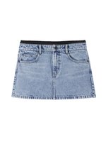 Jupe Miss Sixty Mini En Jean – Bleu – Taille M – Neuve Avec étiquettes