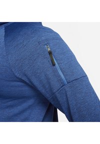 Nike Performance Camisola com fecho - blue void heather/game royal/black