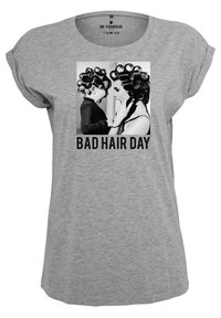 CLASSIC ROLL UP  BADHA - Print T-shirt - grey