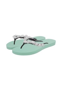 Uzurii PRECIOUS BLOOM  - T-bar sandals - mint green
