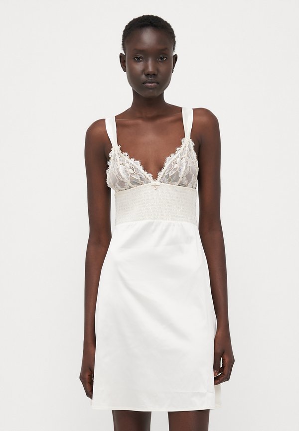 UNPADDED BABYDOLL - Nightie - ivory