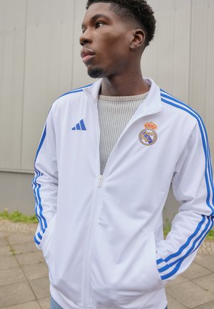 REAL MADRID DNA TRACK TOP - Equipación de clubes - white
