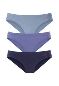 Unselected, blaufarben