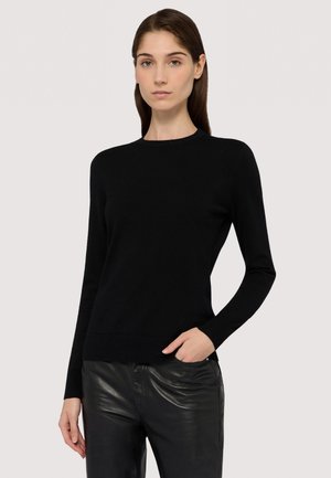 GIROCOLLO - Striktrøje - black milano