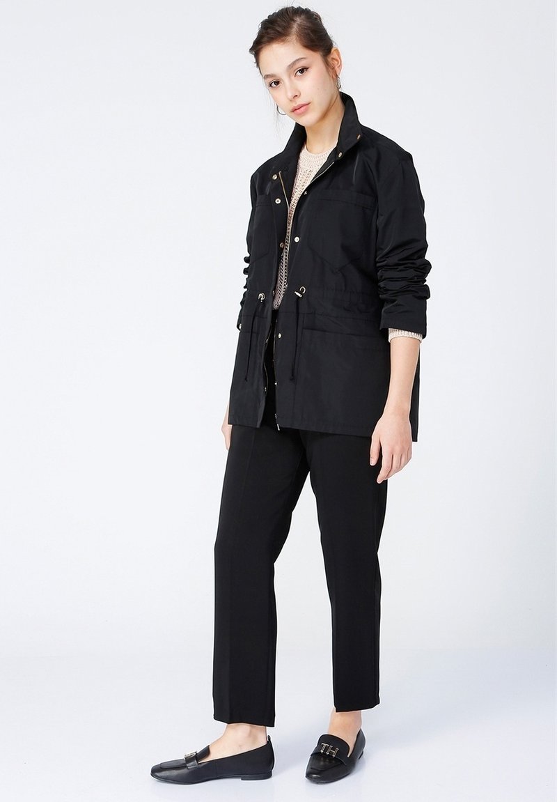 Damen Parkas | Fabrika Comfort Parka black/schwarz - YL08478 Damen Parkas | Fabrika Comfort Parka black/schwarz - YL08478