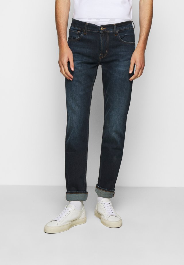 PEAK DEEP - Slim fit -farkut - dark blue