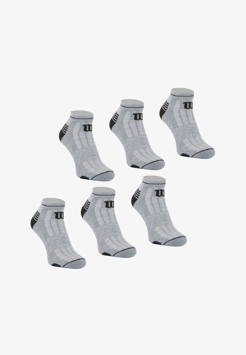 Wilson 6 PACK - Chaussettes - gris noir