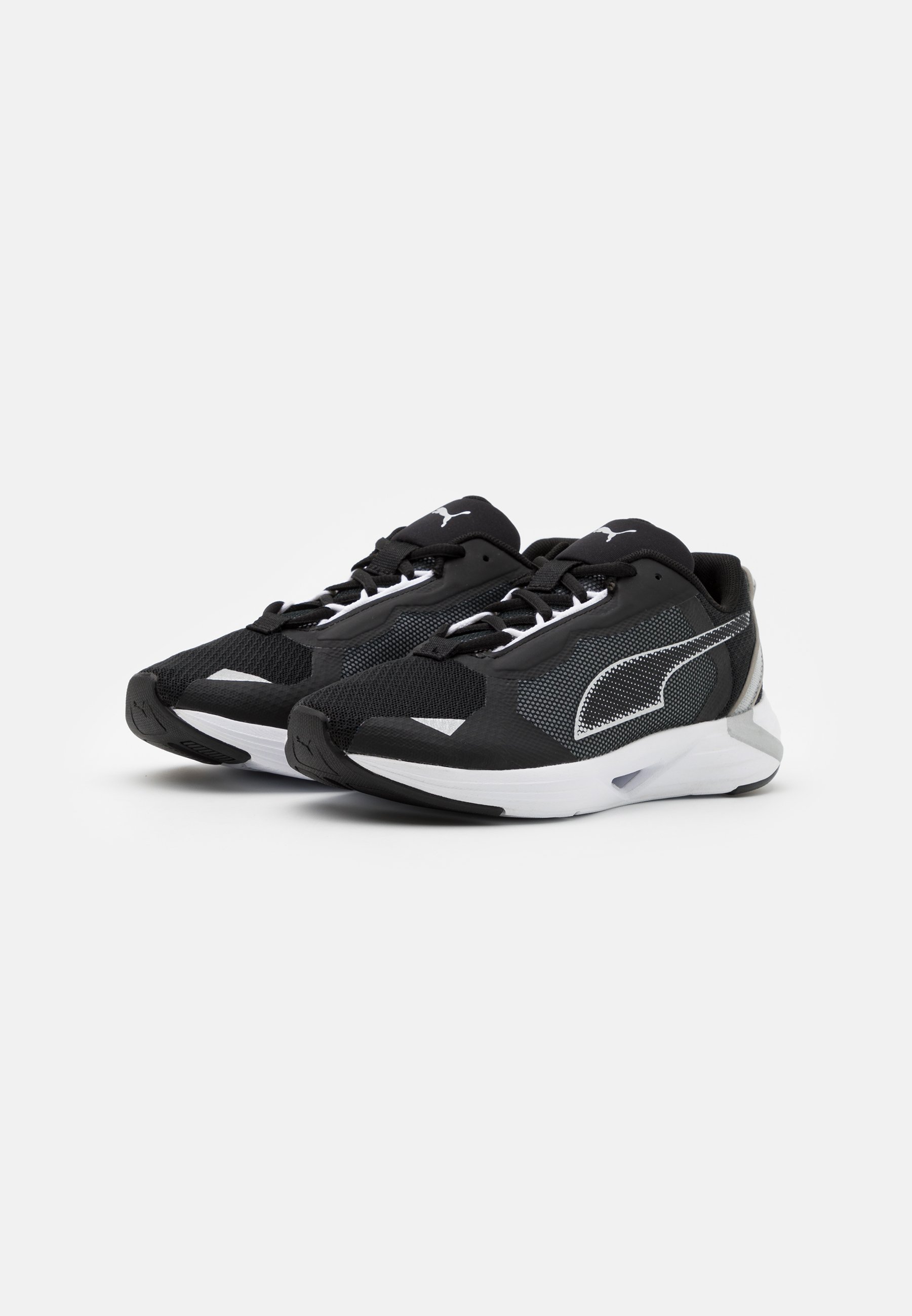 Puma MINIMA - Zapatillas de running neutras - black/silver/negro -  Zalando.es