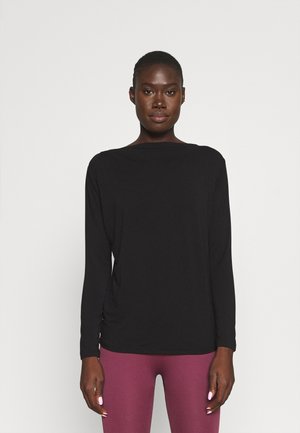 Long sleeved top - black