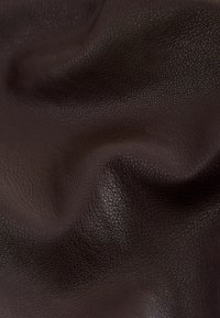 REGULAR FIT - ZIP THROUGH  - Műbőr dzseki - chocolate brown