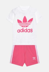 adidas Originals - TEE INFANT UNISEX SET - Shorts - pink fusion Miniatuurafbeelding 1