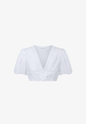 Waldorff, DIRNDLBLUSE MALINA CHIFFON MIT LUFTIGEM CHARACTER - Bluse - weiß