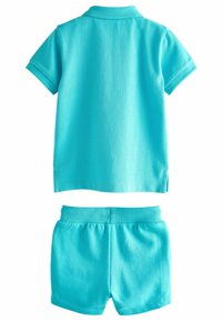 Next SHORT SLEEVES SET STANDARD - Træningsbukser - turquoise blue