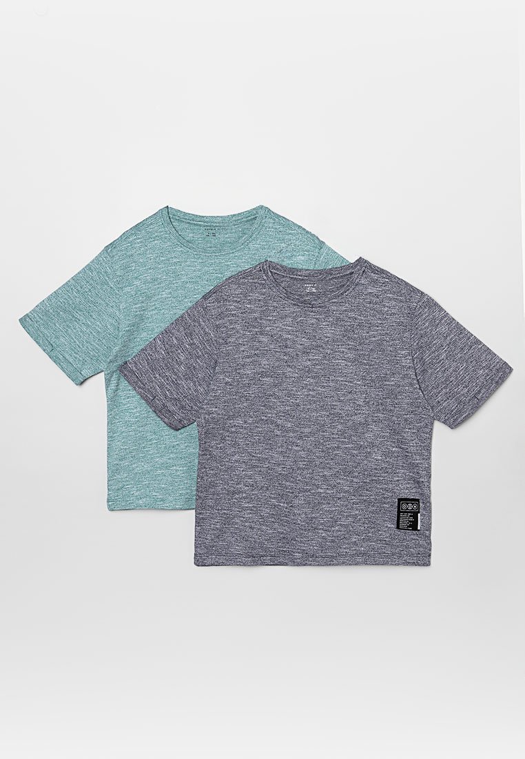 name it T-shirt basic meerkleurig