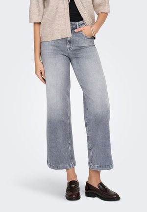 ONLMADISON BLUSH - Široke kavbojke - medium grey denim