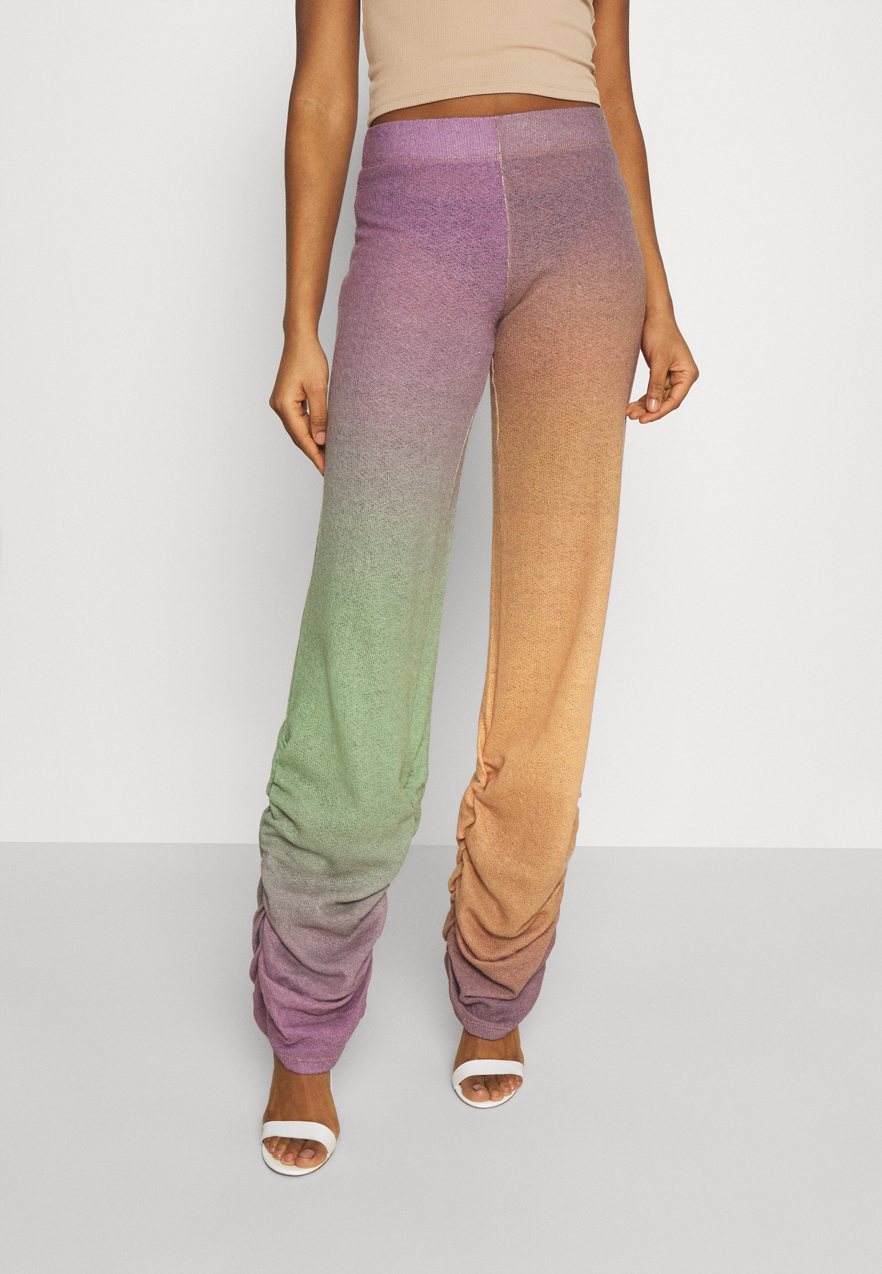 Jaded London RUCHED HEM PRINTED JOGGERS 