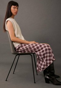 Mango Strukirani kaput - light grey