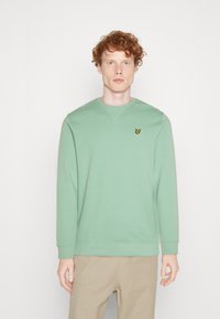 Lyle & Scott CREW NECK - Mikina - turquoise shadow
