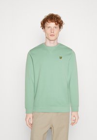 Lyle & Scott - CREW NECK - Športni pulover - turquoise shadow Miniaturna slika 1