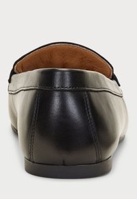 Lauren Ralph Lauren AVERI III BURNISHED LEATHER LOAFER - Jalga libistatavad jalanõud - black