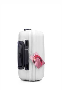 WITTCHEN SMALL SUITCASE WITH LUGGAGE TAG FROM ABS - Kufr - white