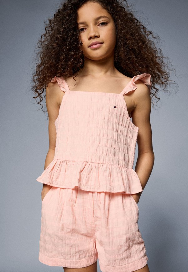 TEXTURED  - Top - coral ice