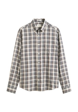 GANT, REG TWILL CHECK SHIRT - Chemise - sand