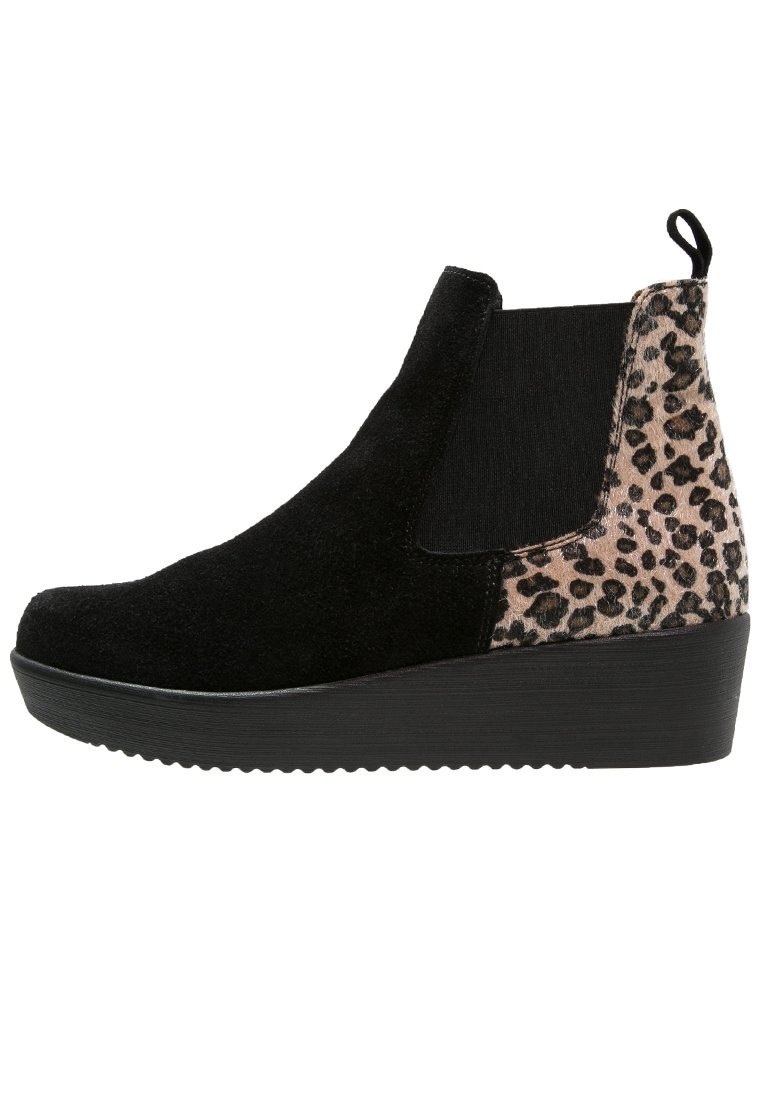 Tamaris Botines bajos - black