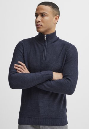 TROYER - Jumper - insignia blue melange