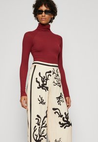 Malina BELLA PALAZZO PANTS - Hlače - white