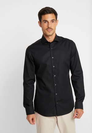 POPELINE HEMD SLIM FIT - Zakelijk overhemd - black