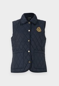 CRESTED INSULATED VEST - Waistcoat - dark navy