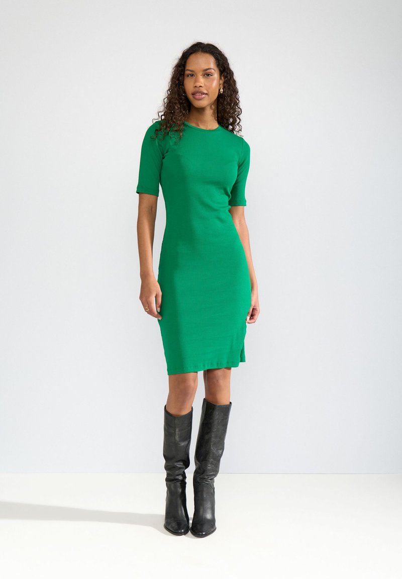 Nmph NURILEY - Jersey dress - simply green/green - Zalando.ie