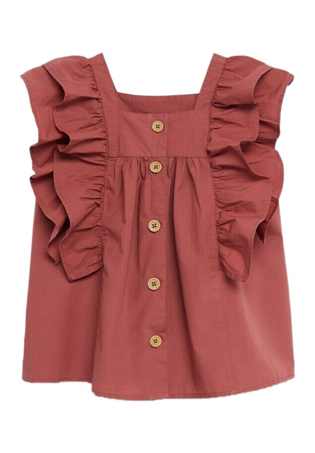 AMALIA - Bluse - oranjebruin