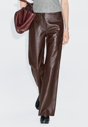 NAPPA - Broek - dark brown