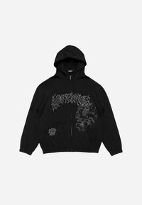 VARG BOXY ZIP HOODIE UNISEX - Cipzáras pulóver - black
