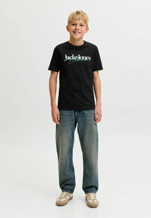 Jack & Jones Junior, T-SHIRT T-SHIRT JUNIOR - Μπλουζάκι με στάμπα - black