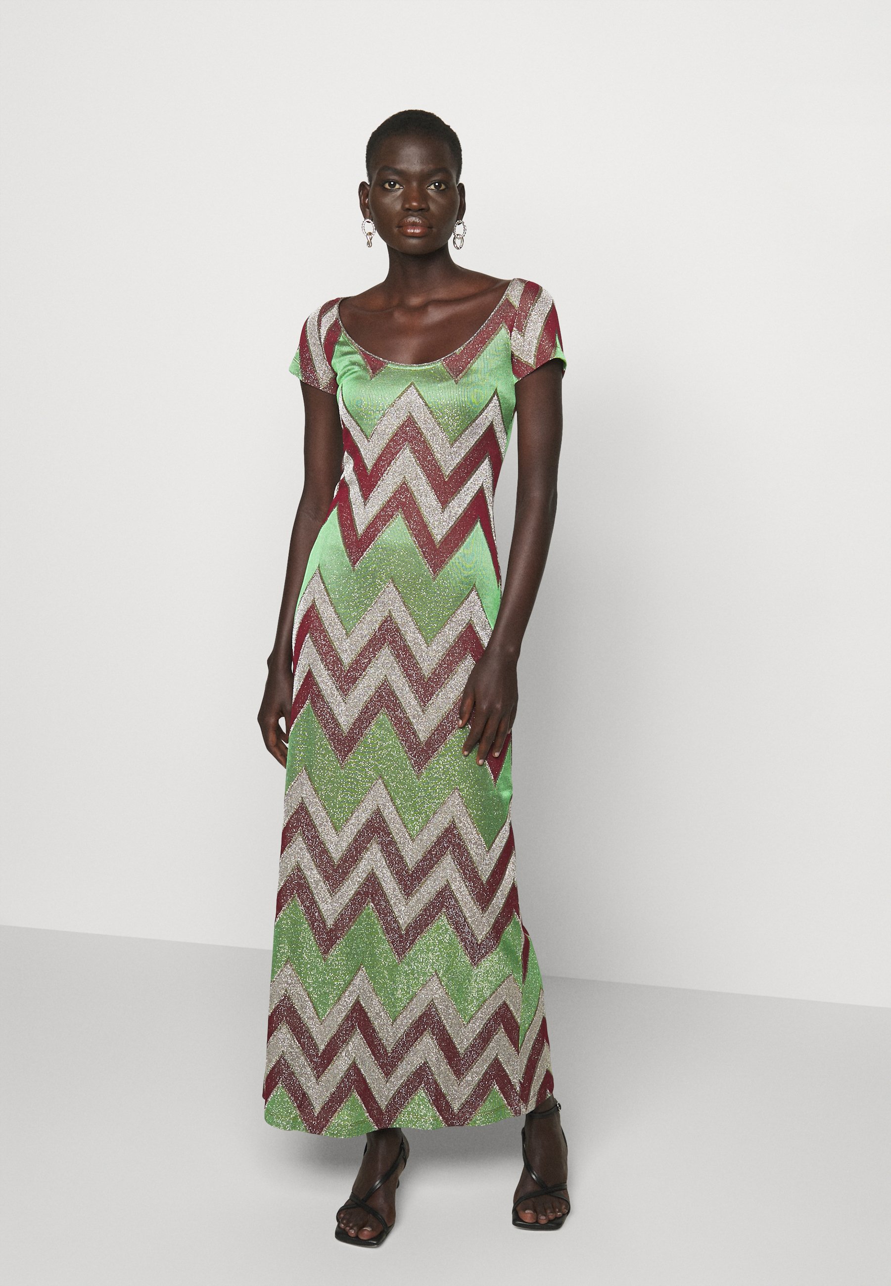 M Missoni ABITO LUNGO - Abito in maglia - multi-coloured/multicolore -  Zalando