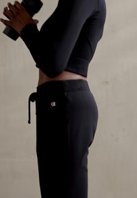 Champion ICONS DRAWSTRING PANTS - Pantalon de survêtement - black