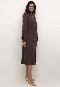 Kaffe ELLEN - Shirt dress - java cc