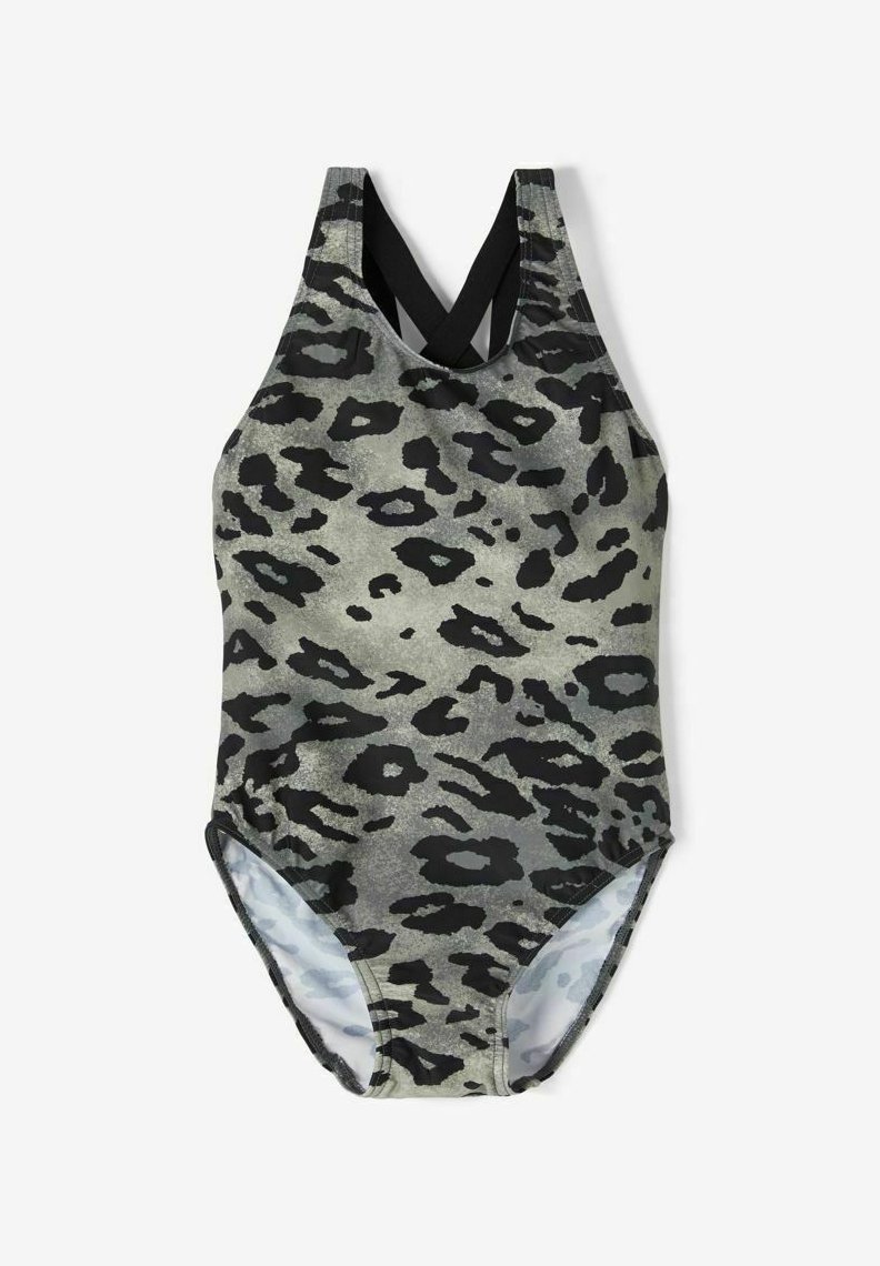 Name it Badpak - shadow/donkergroen - Zalando.nl