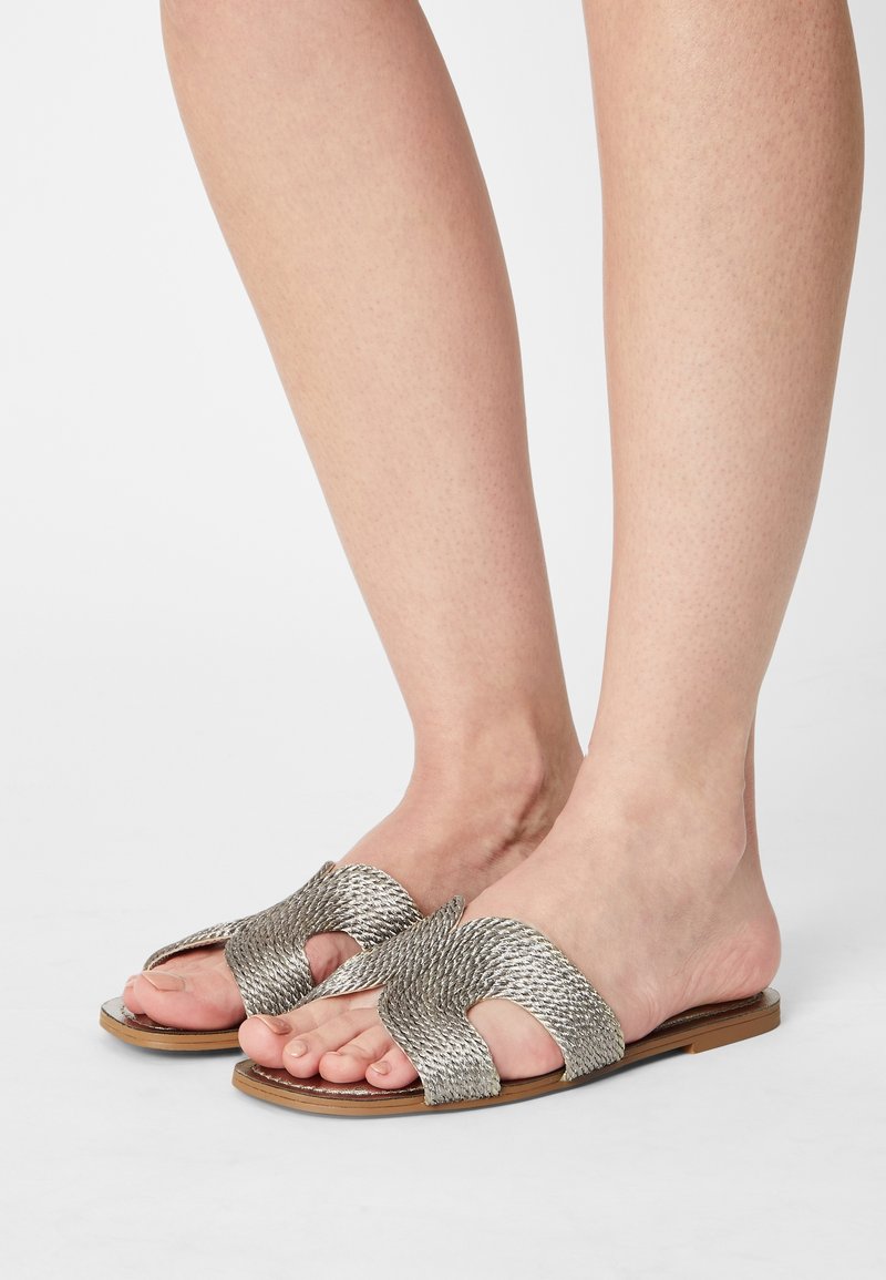 Steve Madden Pantoffels - silver-coloured