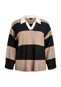 Pulover - black stripe comb
