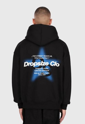 HALFTONE STAR - Hoodie - black