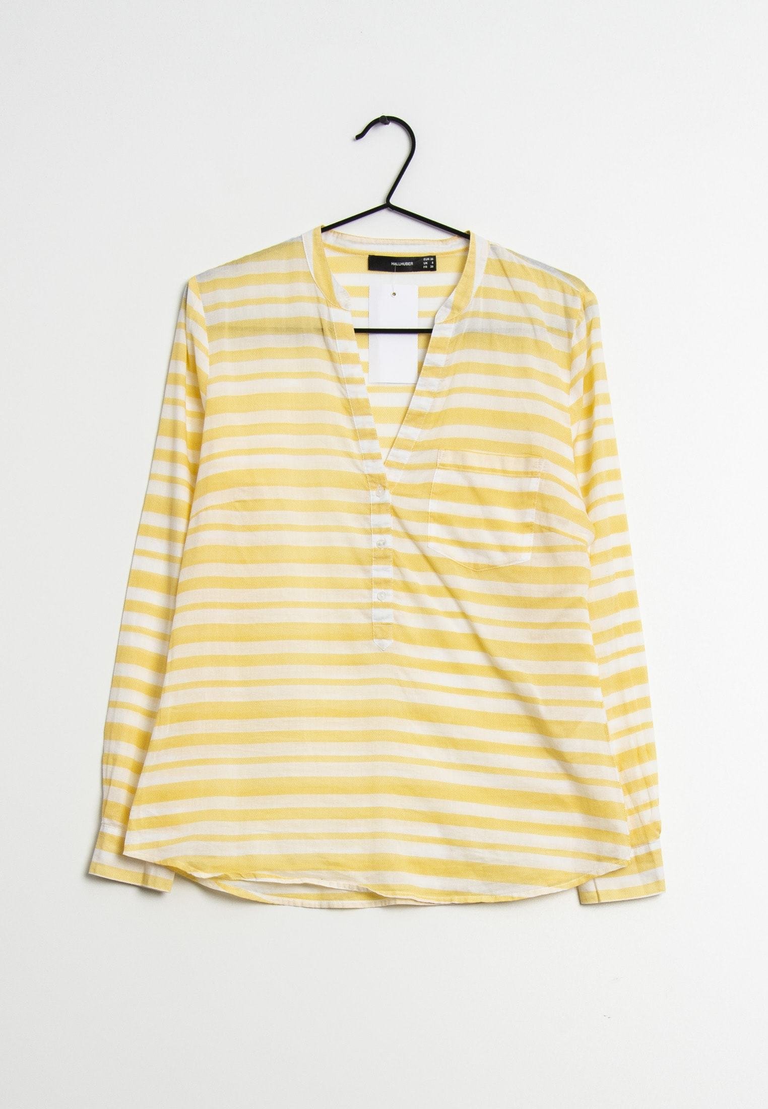 HALLHUBER BLUSE GELB GR.36 Blouse gelbGeel Zalando.nl PETER HAHN Trui gelbGeel Zalando.nl