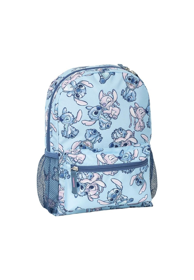 Disney MIT "FREE TIME"-AUFDRUCK - STITCH - Skolväska - blue
