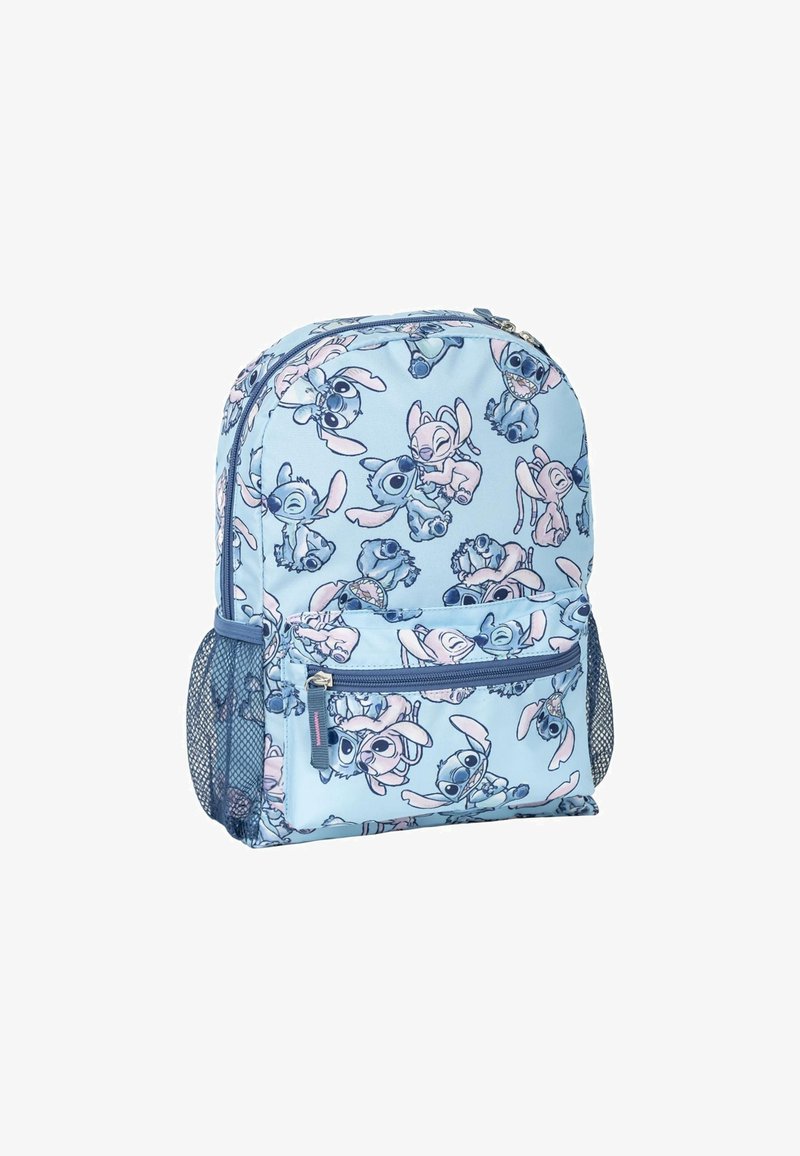 Disney MIT "FREE TIME"-AUFDRUCK - STITCH - Skolväska - blue